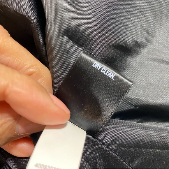 Wool Clasp button Cropped Jacket Gray wool blend Textured Women’s jacket Medium - Picture 7 of 14